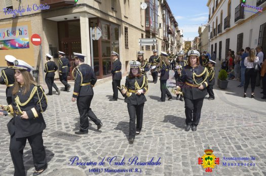 Procesion de Cristo Resucitado en Manzanares 2017